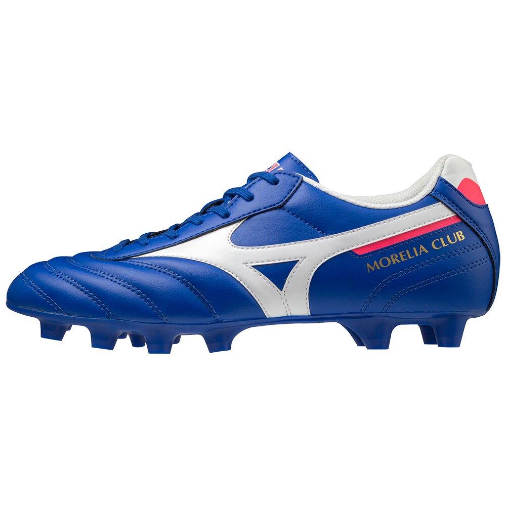 Mizuno Men's Soccer Cleats Morelia II Club Blue/White - DGIBWOJ-70